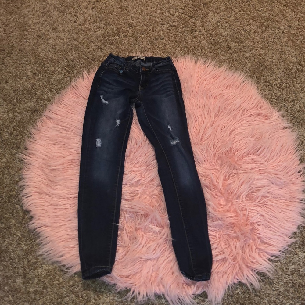 A pair of jeans